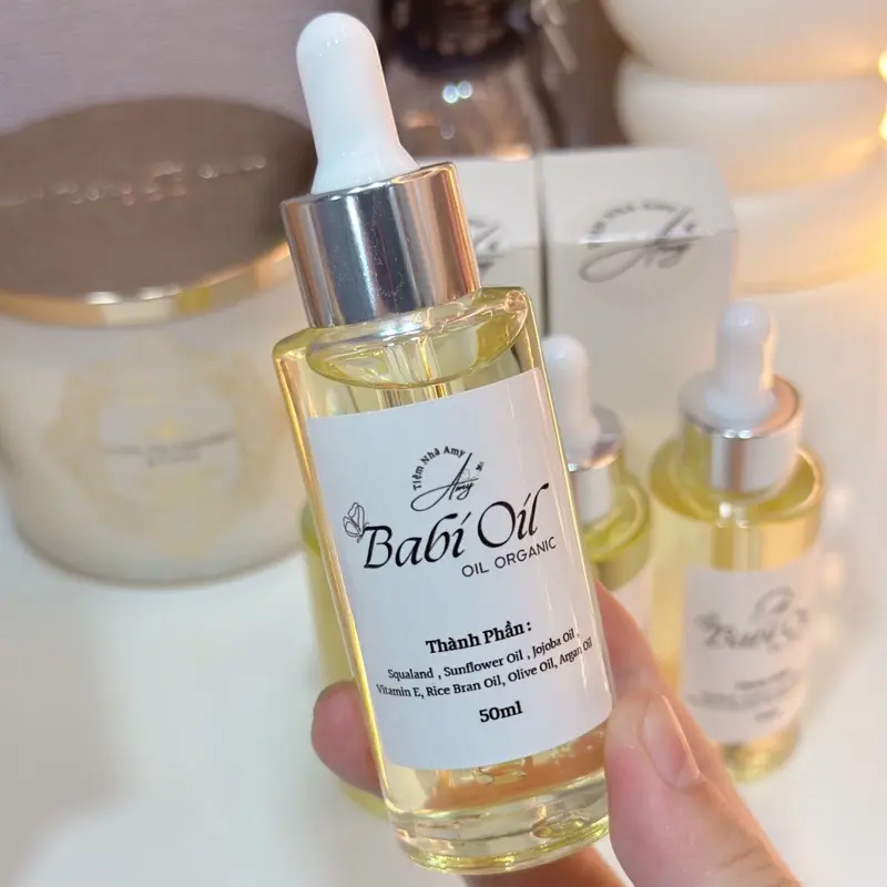 Babi Oil Amy dau duong body không chứa BHA