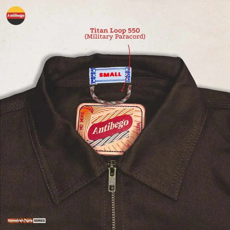 WORK JACKET "MOLESKIN" | BROWN SUEDE | 368 GSM | INYIAK BALANG 1