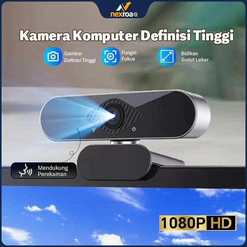 Webcam PC 4K 1080P USB Port Plug And Play Full HD With Microphone Autofocus Webcast Live Broadcast Video Meeting Camera