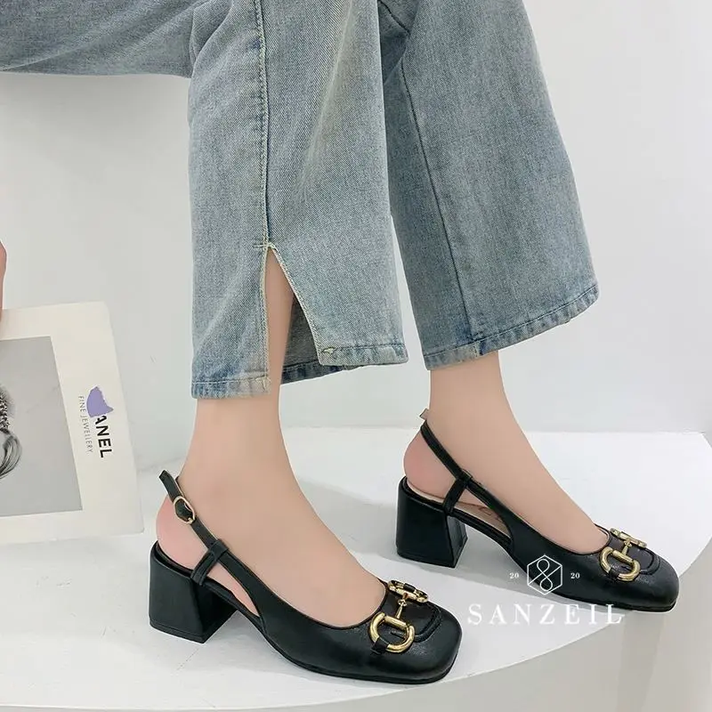 Sanzeil Horbit Sandal Hak Tahu 6cm Wanita 0002 Sendal 4