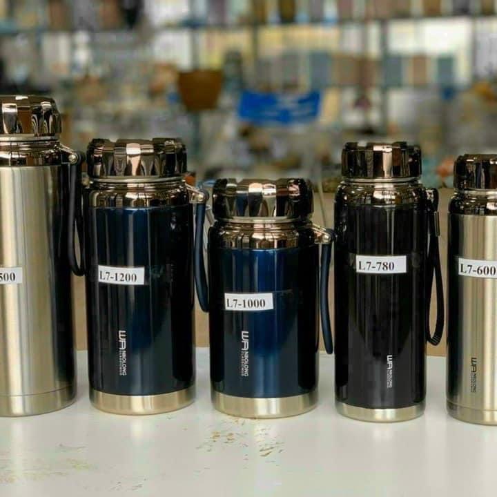  BÌNH GIỮ NHIỆT BAOL NẮP XOÁY KIM CƯƠNG CAO CẤP - BÌNH GIỮ NHIỆT NHIỀU KÍCH THƯỚC 