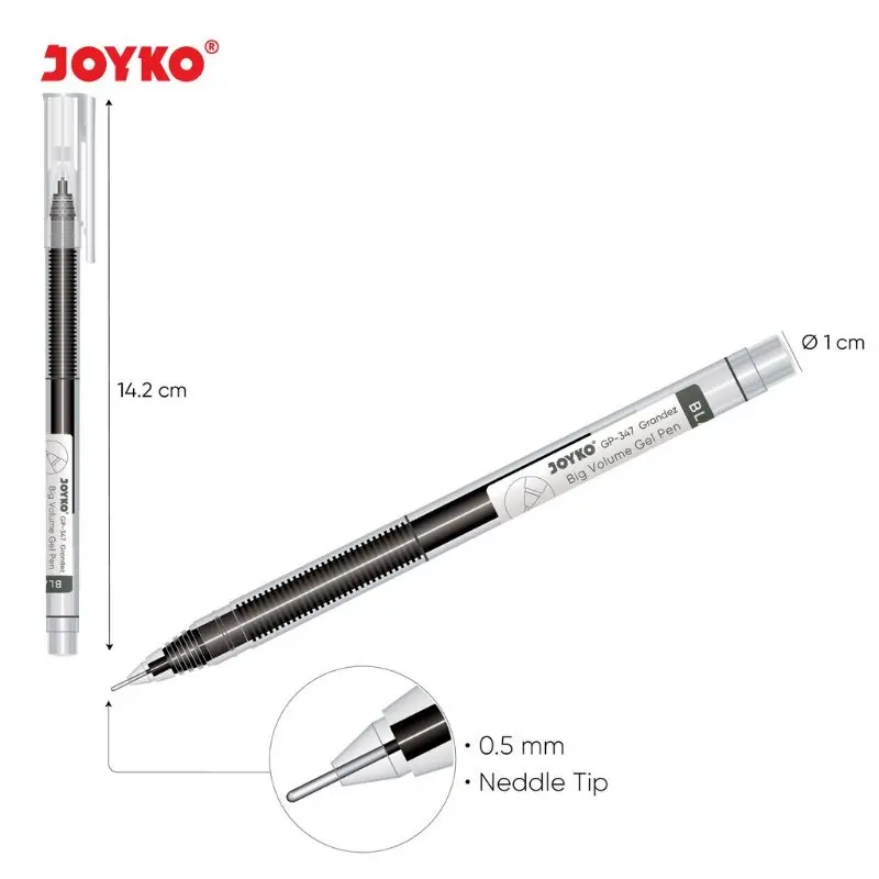 Gel Pen Pulpen Pena Joyko GP-347 Grandez 0.5 mm 2