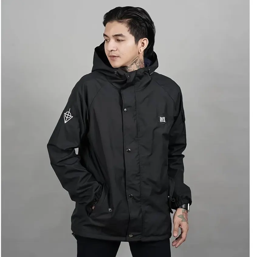 JAKET PRIA - JAKET CASUAL PRIA-JAKET SALVIOHEXIA-JAKET WATERPROOF OUTDOOR -JAKET PARASUT PRIA MURAH Cowok Nyaman Unisex Lembut Keren Distro Bandung