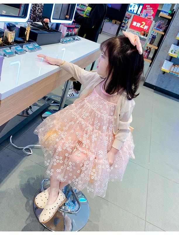 Product Introduction of Girls' Dress Summer Dress 2024 New Korean Style Western Style Children Toddler Summer Baby Princess Dress Vest Dress 12
