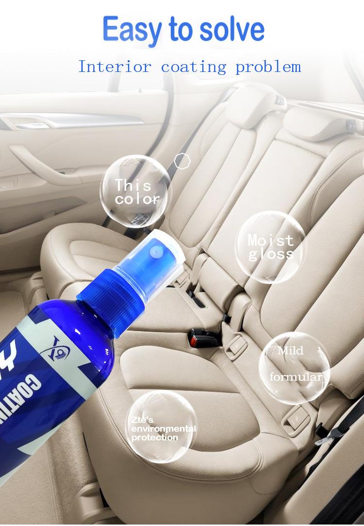 Product Introduction of Car Plastic Repair Black Gloss Car Cleaning Products Car Polish and Repair Coatings Repair Car Details 14