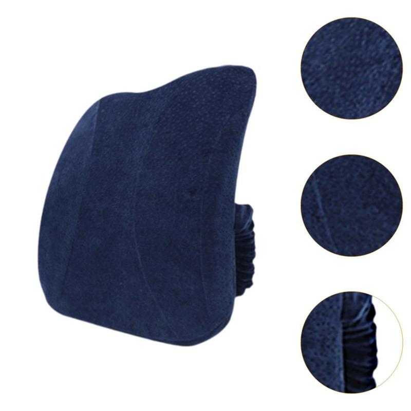 Product Introduction of Lumbar Support Pillow Cars Seat Lumbar Pillow Practical Compact Backrest Pad Accessory for Bed Car Driver Office Chair Sofa 2