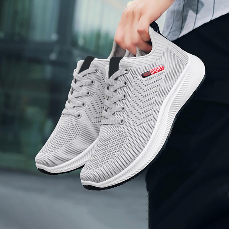 Leedoo Sepatu Tali Pria Formal t Sport Running Shoes Sepatu Sneaker Pria Casual Hitam  Merah Sepatu Sekolah Siswa MR139