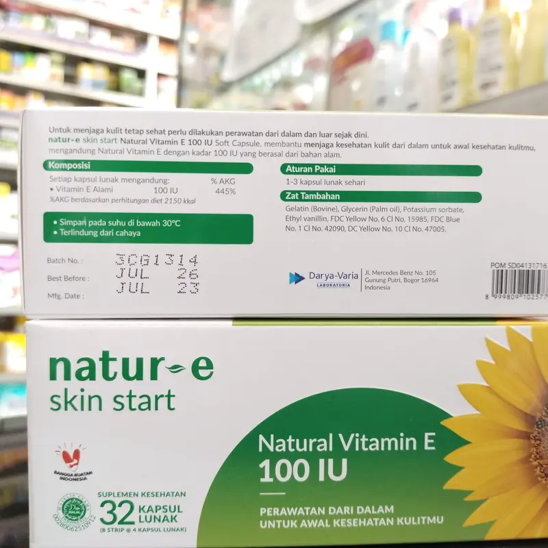 NATUR-E 100 IU ISI 32 kapsul nature Daily Nourishing 2