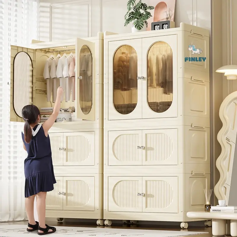 ￼Tủ Treo 4 Tầng Finley Leo (Dòng Gấp Gọn) 1
