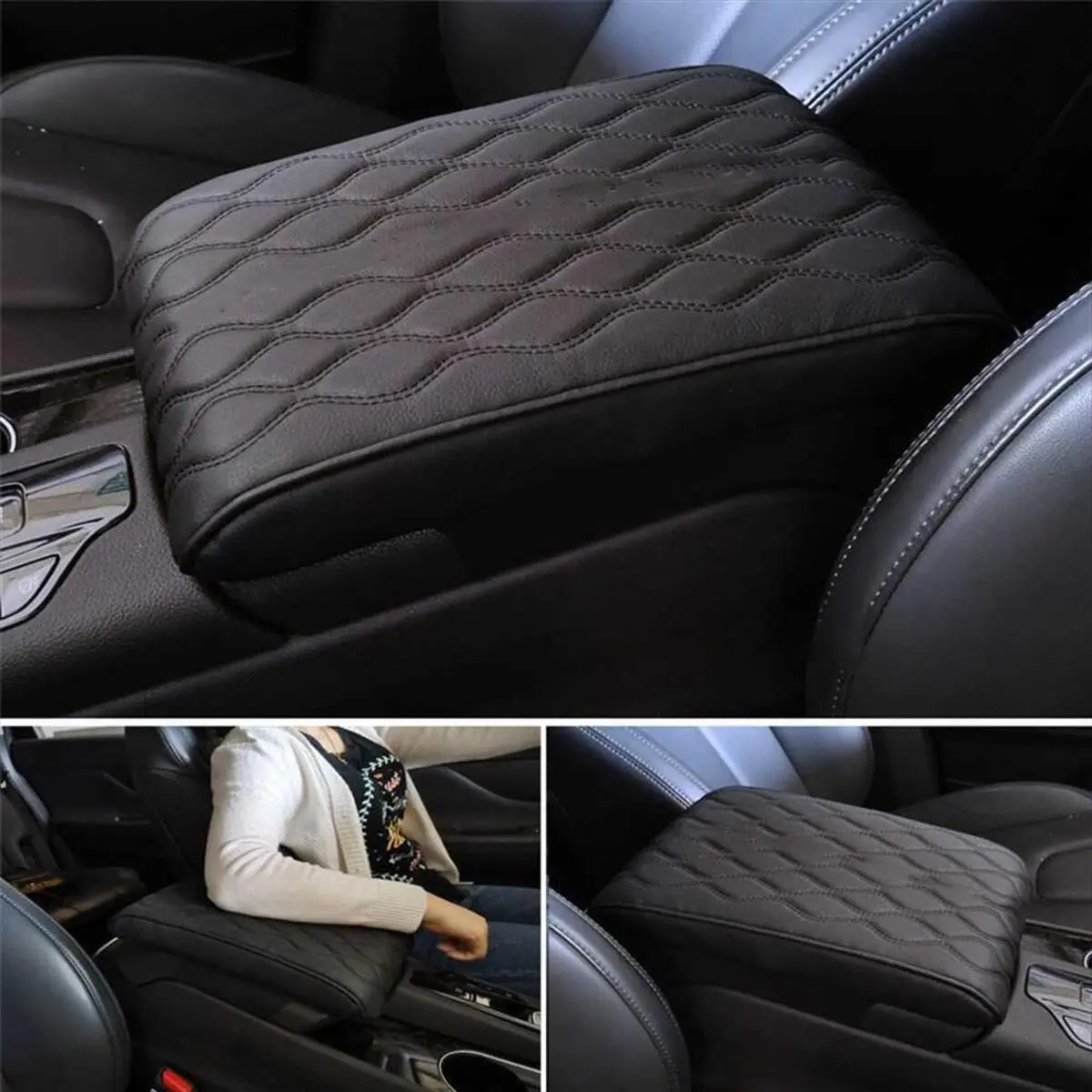 Bantal Armrest Sandaran Tangan Sikut Lutut Car Cover Knee Pad Mobil