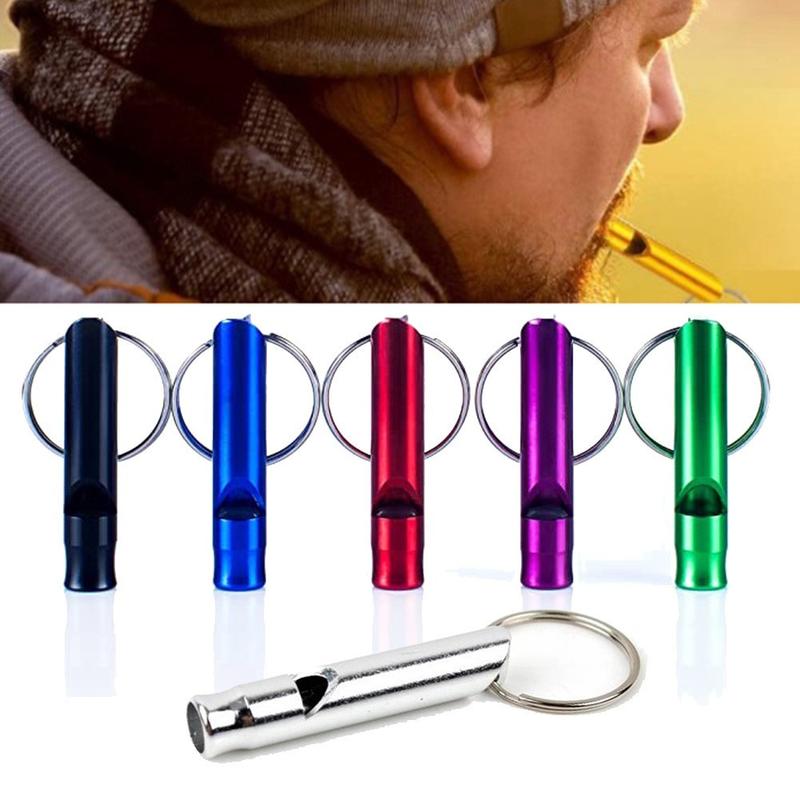Mini Survival Metal Whistle, Distress Pet Training Feeding Aid