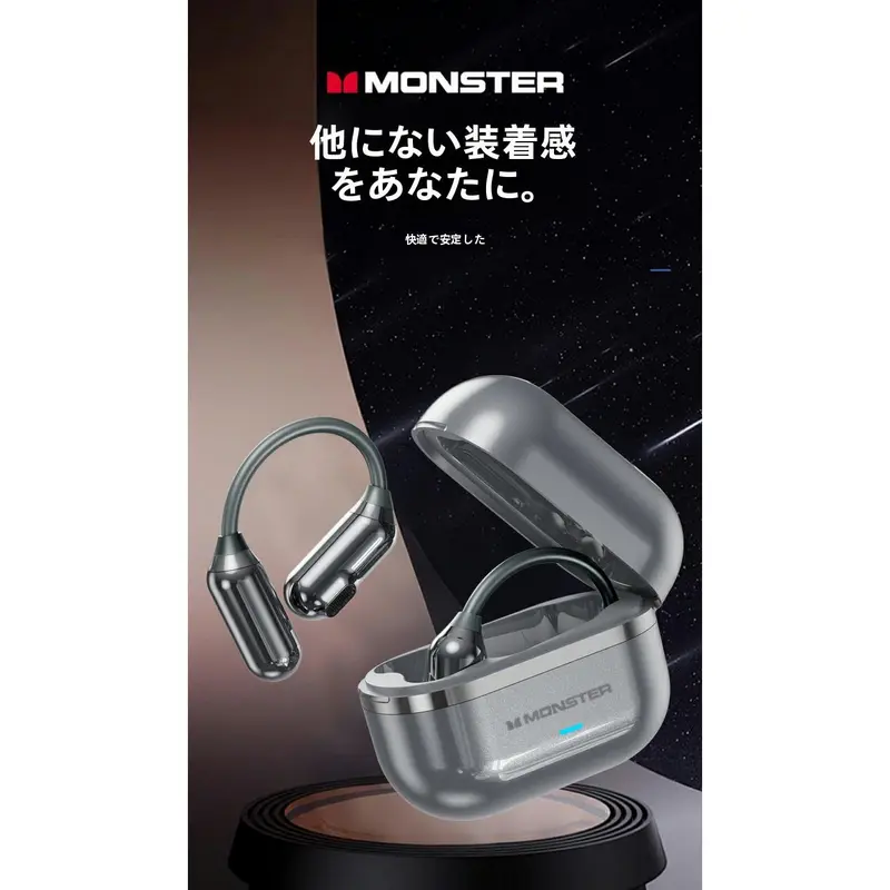 新作発売]Monster モンスターAH100 アウトドアゲーミング ヘッドホン