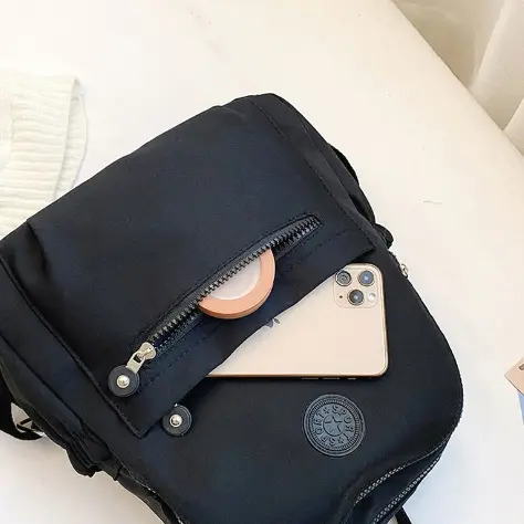 BISA COD T5869 Tas Ransel Wanita Backpack / Tas Kerja Simple 5