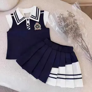 [Celyne_Label] C30155 Setelan Rok Anak Fashion Terbaru Baju Setelan Anak Perempuan Kekinian Size 90-160