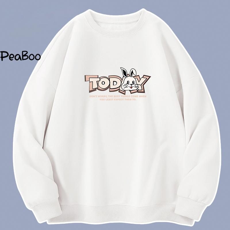 Product Introduction of Áo Sweater Today Nam Nữ By PEABOO Unisex Chất Nỉ Lót Bông Form Rộng 10