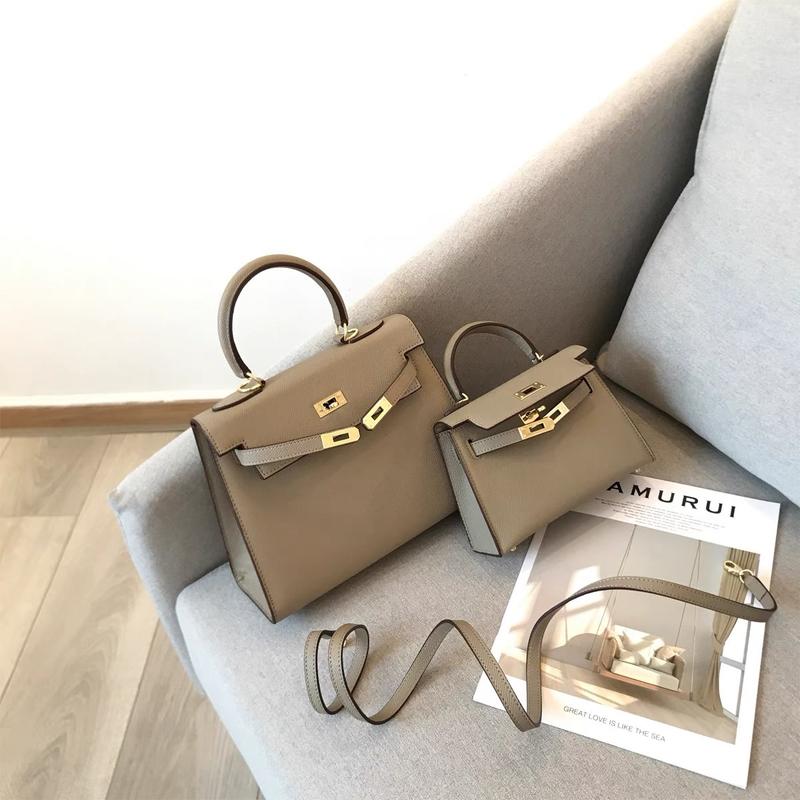  Túi xách Hờ Mờ size 21 25 cầm tay đeo chéo Bag Nữ 