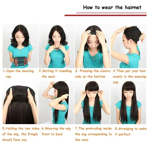Hairnet Untuk Pemakaian Wig / Jaring Rambut Wig Cap Perempuan 8