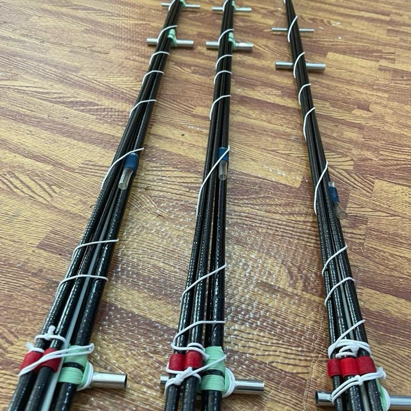 Bộ khung diều lắp ghép carbon dáng đuôi cá đã hoàn thiện các loại