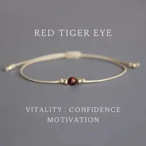 Gelang Red Tiger Eye: Vitalitas & Kepercayaan Diri