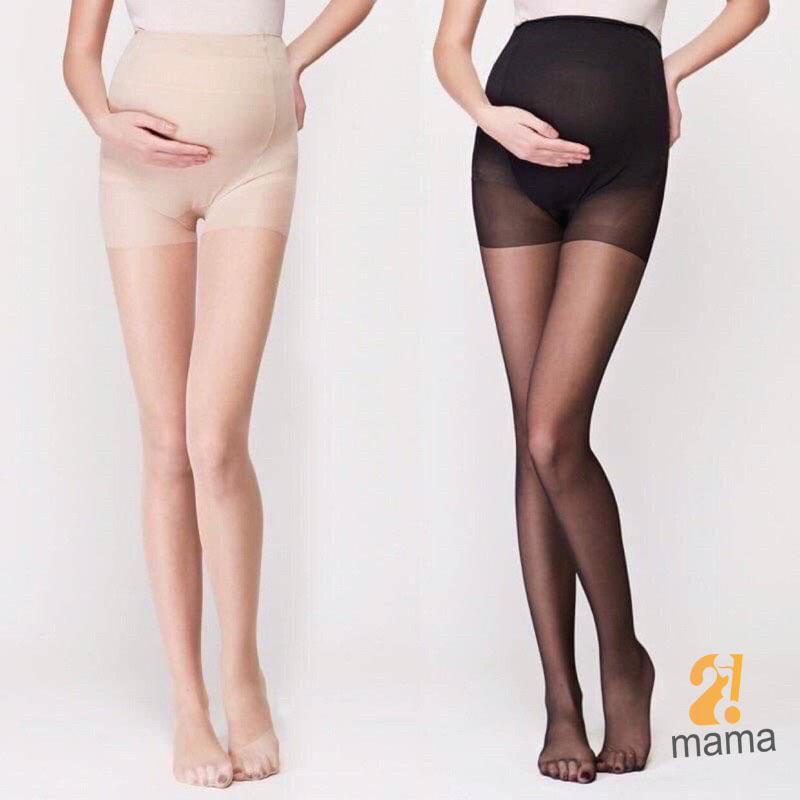 Quần tất bà bầu mỏng 2mama mùa đông siêu dai siêu co giãn siêu mịn,cực kỳ thật chân có chun rút hàng đẹp Váy Bầu Đầm Bầu