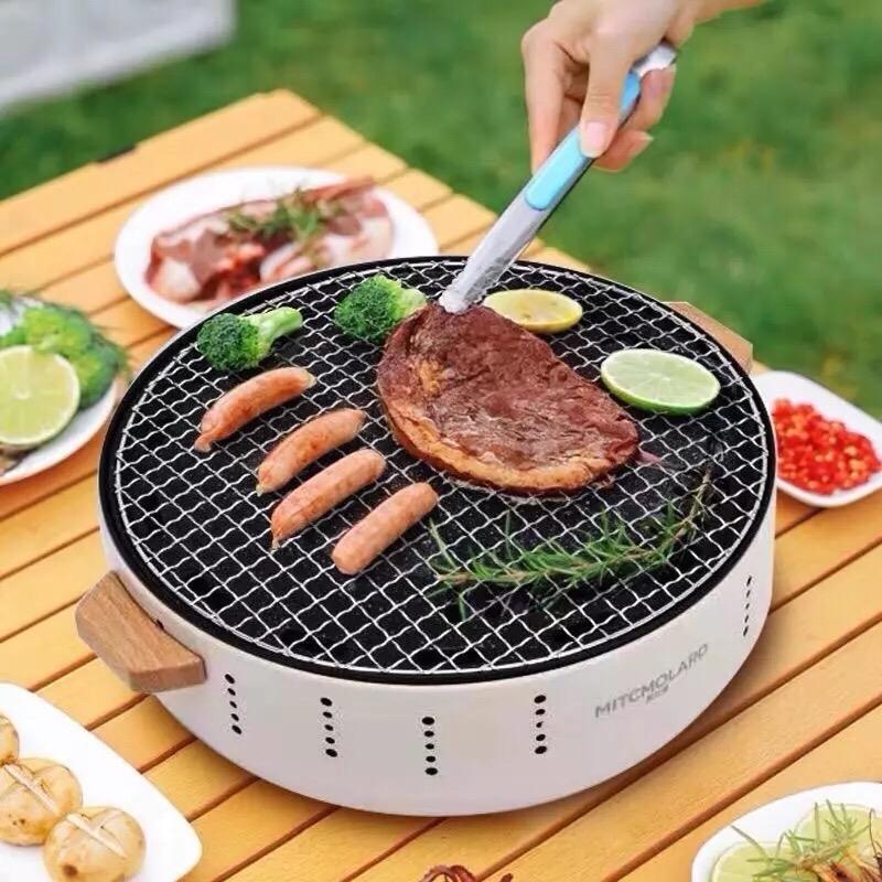 ￼Bếp nướng than hoa FEINITE không khói ngoài trời chất liệu thép chịu nhiệt cao cấp