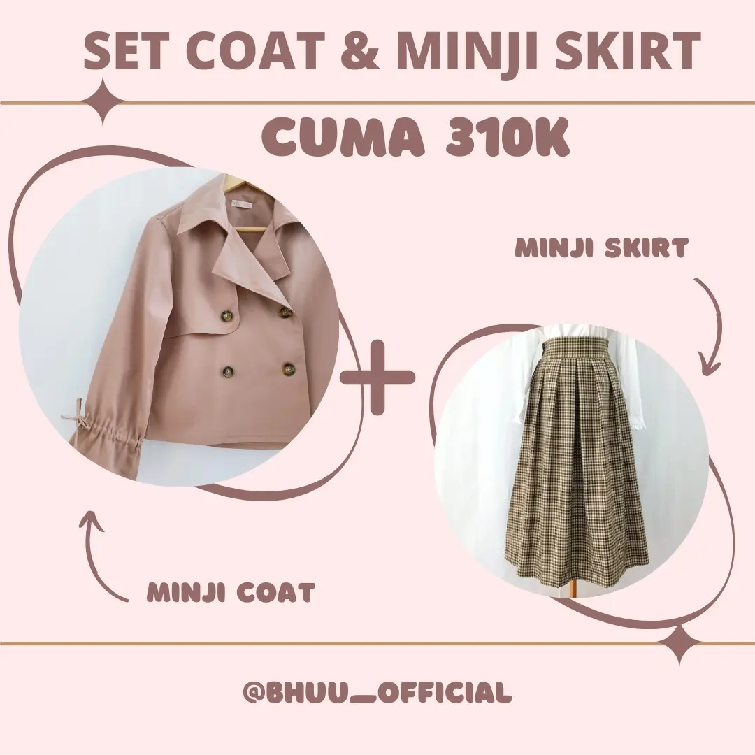 SET COAT & MINJI SKIRT