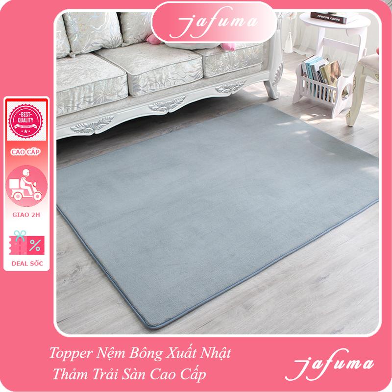  Thảm trải sàn phòng ngủ phòng khách JAFUMA chất liệu nhung nỉ cao cấp cam kết ko rụng lông dễ dàng vệ sinh  an toàn cho bé  1m6 x2m và 1m6 x1m  20 MÀU  th ả 