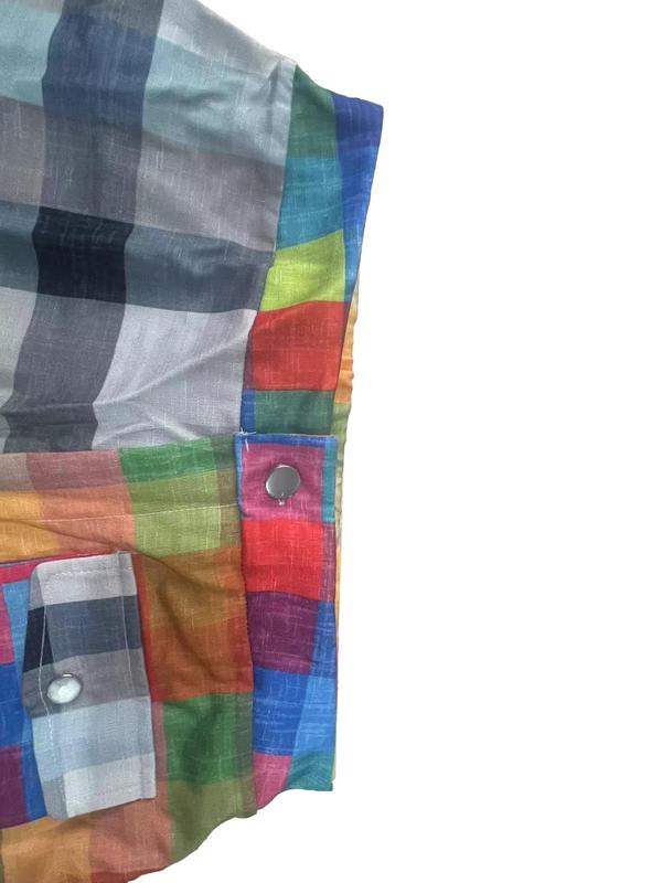 Women's Plaid Print Drawstring Pants, Casual Pocket Trousers for Daily Wear, Ladies Bottoms for All Seasons 4