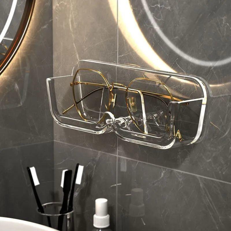Giá Để Kính Râm, Giá Để Kính Bằng Kính Thị Lực, Phong Cách Ins Mới, Treo Tường Chống Áp Lực, Thích Hợp Cho Phòng Tắm Và Đầu Giường, Giá Để Kính Kitchen 3