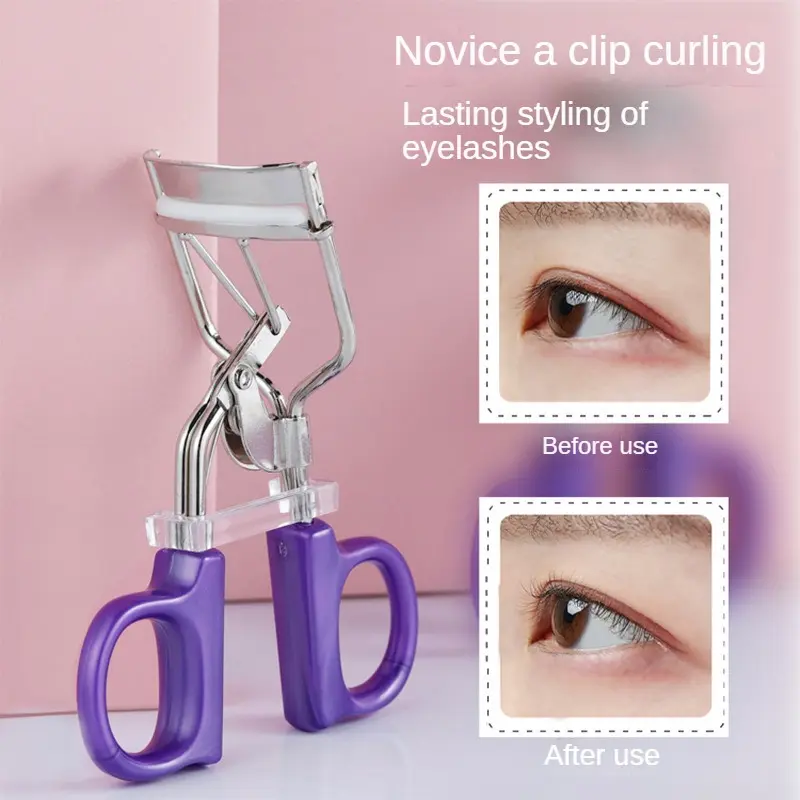 Flying to the sky eyelash curler,A pinch of eyelashes immediately curls up,Not damaging eyelashes,Enlarge your eyes