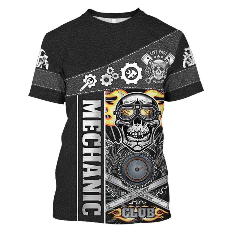 Product Introduction of Men's Fabric, Loose, Mixed with Geometric Tiger Print, Suitable for Outdoor Activities in Summer 10