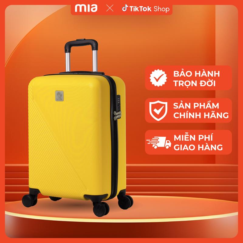 Vali Larita Travis ID2048_20 Vali kéo du lịch Chất liệu nhựa ABS cứng cáp bền bỉ hạn chế trầy xước,Khoá số TSA chuẩn HOA KỲ - Vali MIA MIỄN PHÍ BẢO HÀNH TRỌN ĐỜI.