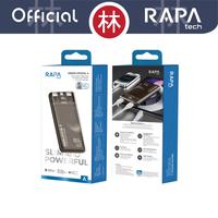Gambar RAPAtech PB2021 - ORIGIN CRYSTAL II - QC 22.5W LED 10000 mAh Powerbank dari Liem Group Kota Administrasi Jakarta Barat 5 Tokopedia