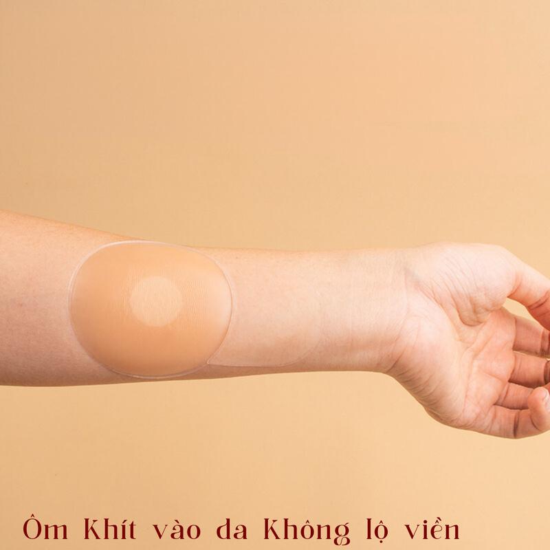 [COMBO 2 CẶP] Miếng dán silicone có miếng kéo nâng vòng 1 keo dính chắc sử dụng nhiều lần NL358 Nữ Bra 4