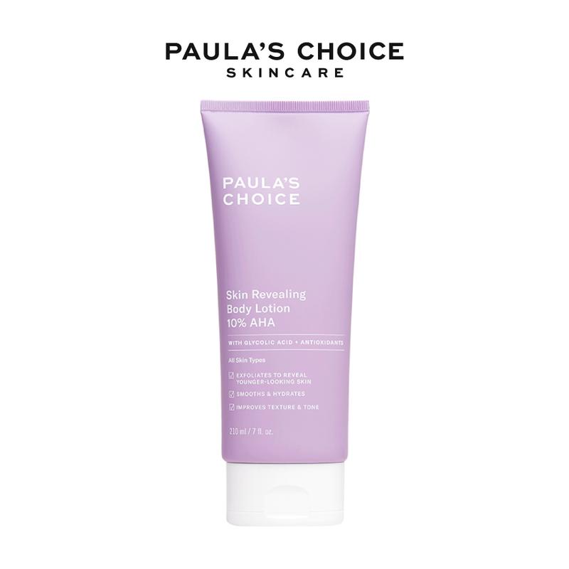 Kem dưỡng thể giúp làm sáng da chứa 10% AHA Paula's Choice Skin Revealing Body Lotion 10% AHA 210ml D5900