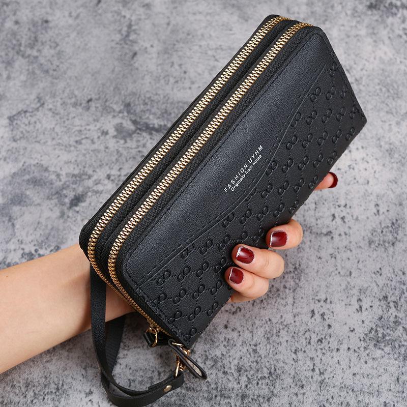 Dompet Panjang Wanita, 2023 Ketibaan Baru, dengan Zip, Dompet Syiling, Pelbagai Fungsi, Kapasiti Besar, Reka Bentuk Mudah, Slot Kad Berbilang, Pemegang Kad 0