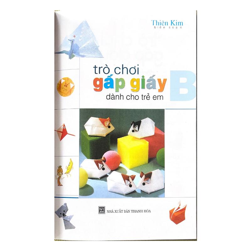 Sách - Trò Chơi Gấp Giấy Dành Cho Trẻ Em Tập 2 - VanLangBooks 2