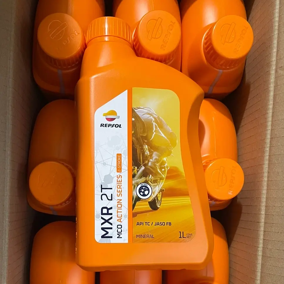 Repsol Racing nhớt pha xe 2 Thì Xipo, Yaz, Nova, Yass và mọi dòng xe 2T khác Dầu Nhớt Dầu