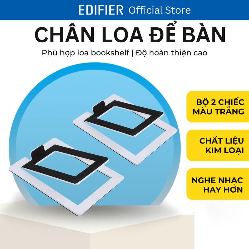 Chân loa để bàn Edifier bằng kim loại cho loa máy tính Hàng chính hãng