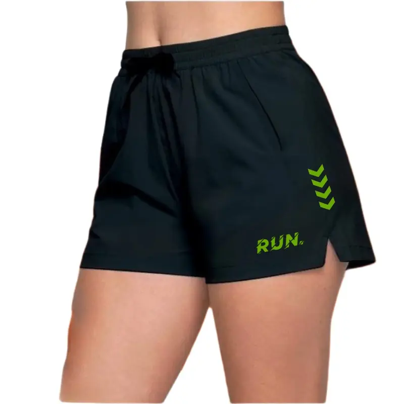 Promo 6pcs celana belah samping volly RUN Terbaru Sport 3