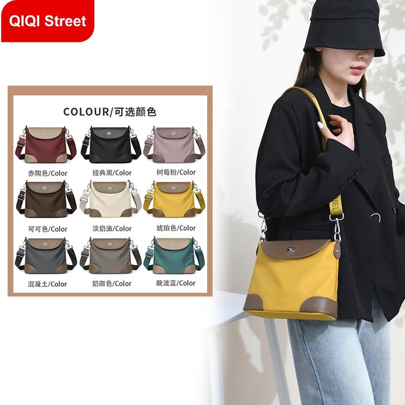 Product Introduction of Túi Messenger Túi Đeo Vai Dễ Phối Đồ Vải Nylon Chống Thấm Nước, Đa Chức Năng, Thích Hợp Đi Làm, Túi Đi Lại Bag Nữ 4
