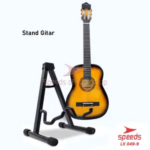 Stand Alat Musik Gitar Universal Import Stand Ukulele Bass Model Lipat Besi Dudukan Gitar A 049-9