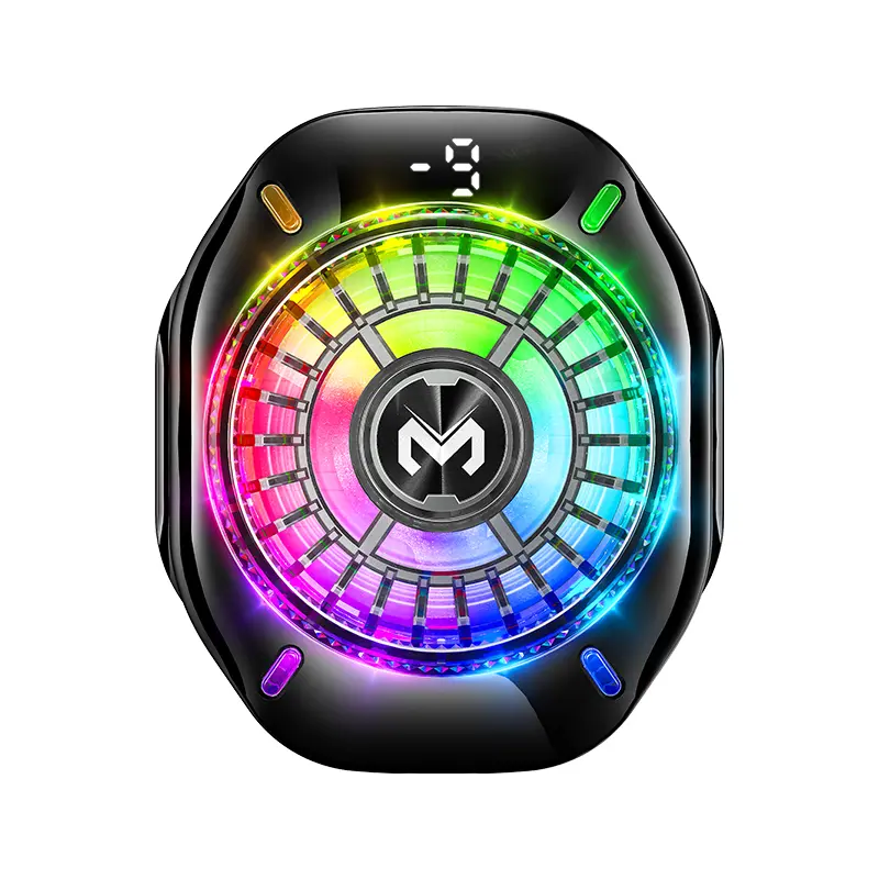 Quạt Tản Nhiệt Điện Thoại,Sò Lạnh Memo CX10 Ai - LED Gaming, Làm Lạnh Cực Nhanh (BH Lỗi 1 Đổi 1) 2