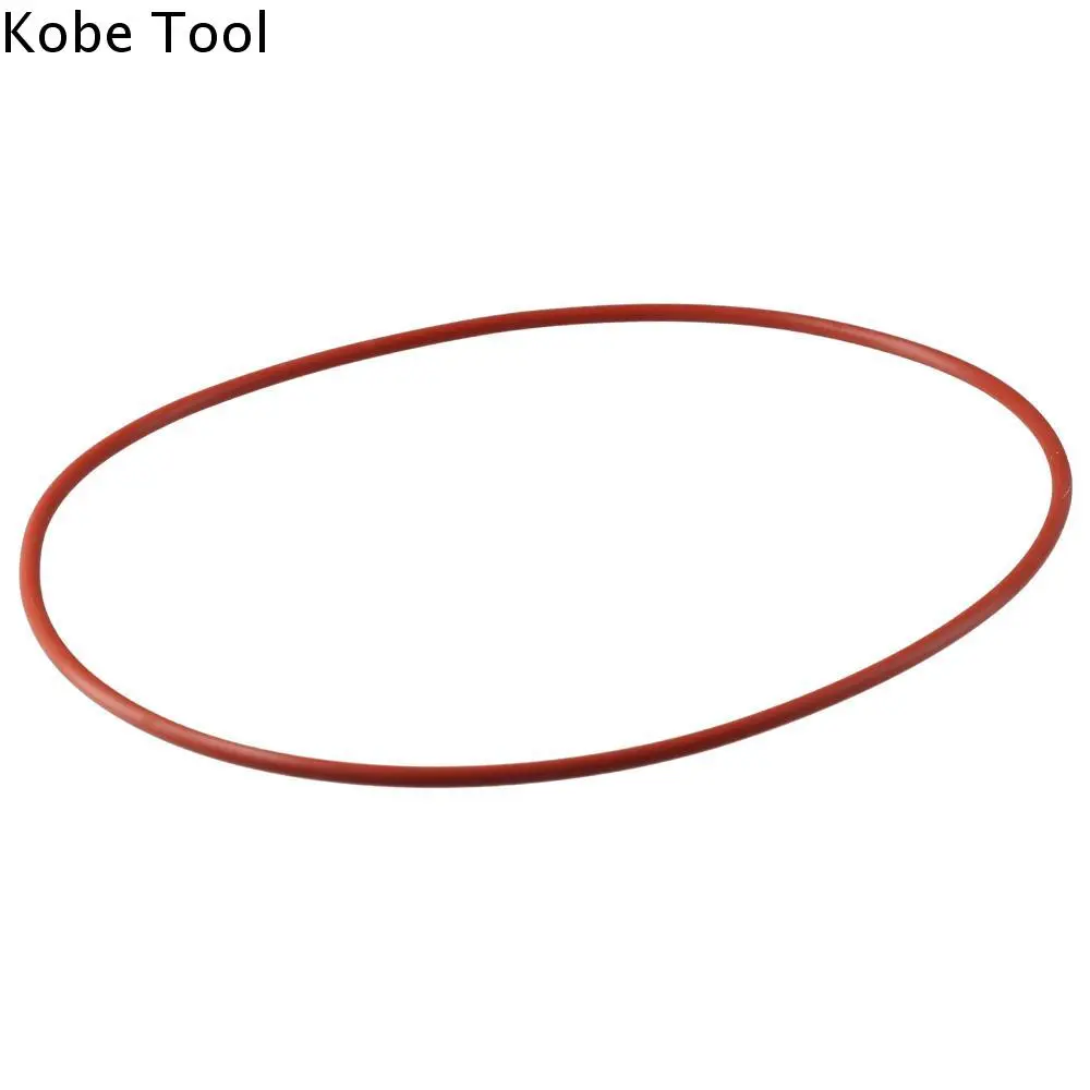 Sealing Tool Silicone O Ring Metric Red Sealing Washer 3.5mm Width Grommet Kits Automotive Machine Plumbing