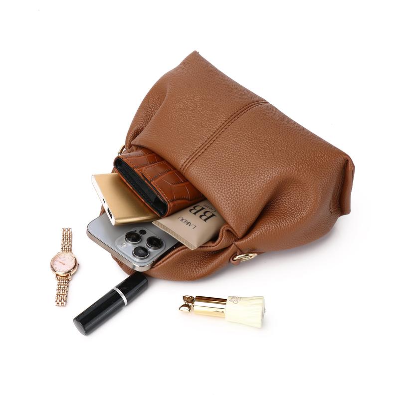 Product Introduction of YUNA-LARISSA CLOUD DUMPLING HANDBAG MESSENGER BAG NICHE DESIGN WOMEN CROSSBODAY BAG(2833) 9