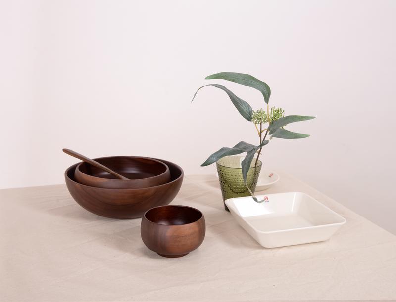Thìa gỗ ăn cơm, thìa gỗ súp, thìa gỗ cà phê cán dài Sa Maison, Chất liệu Gỗ Mun cao cấp 3