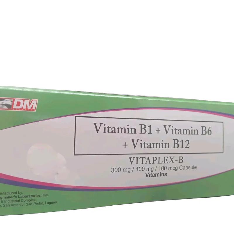 VITAPLEX Vitamin-B capsule 1box 100pcs. Supplement Healthcar - TikTok ...