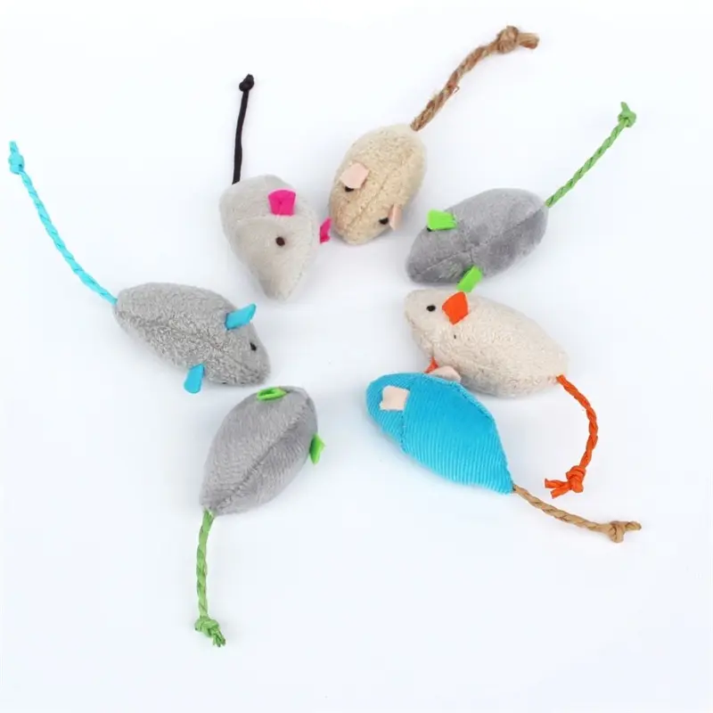 [HACIKO PETSHOP] Mainan Kucing Tangkap Tikus /Mainan Bentuk Tikus Buat Kucing/ Cat Toy Dog toy