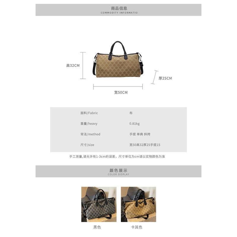 Product Introduction of Large capacity new men's and business travel storage luggage bag, women's yoga fitness handbag, single shoulder luggage  bag ash  trevino  duffle  bag beg  lc  travel duffle  bag riize  travel  bag Extra Large Waterproof Moving Bag travel  bags 2