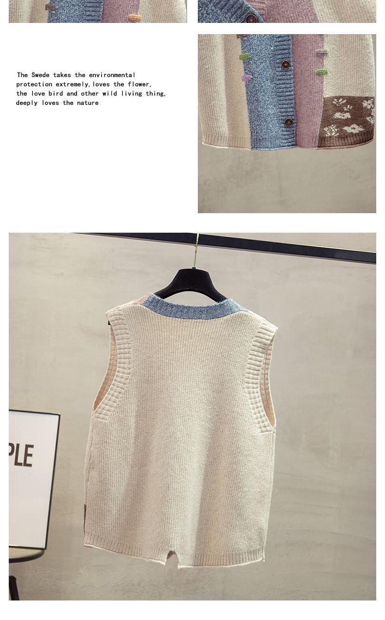 Product Introduction of Áo Len Cardigan Dệt Kim, Áo Vest Xuân Thu, Thời Trang Mới, Kiểu Dáng Rộng Rãi, Áo Mặc Bên Ngoài Dễ Phối Đồ, Thích Hợp Cho Năm 2025 Nữ Top Women 10